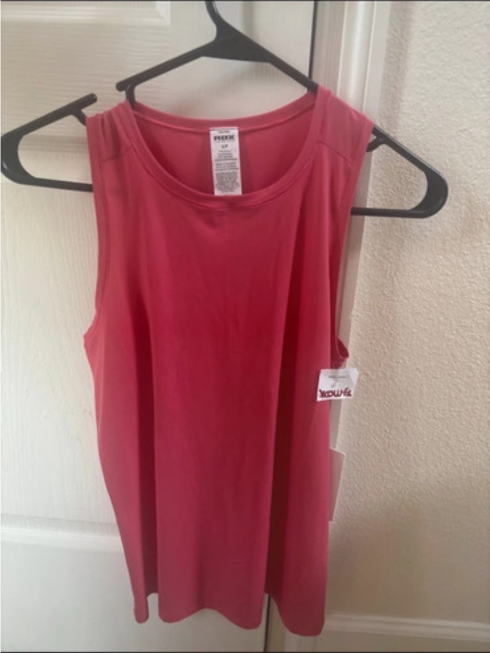 R B X Pink Sleeveless Swing Tank Top new with tags